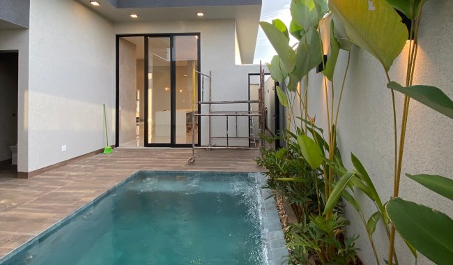Casa moderna e inteligente com rea de lazer completa!
