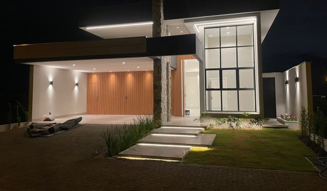 Casa moderna e inteligente com rea de lazer completa!